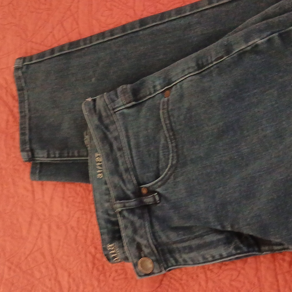 a.n.a Women's Tall Skinny Blue Jeans